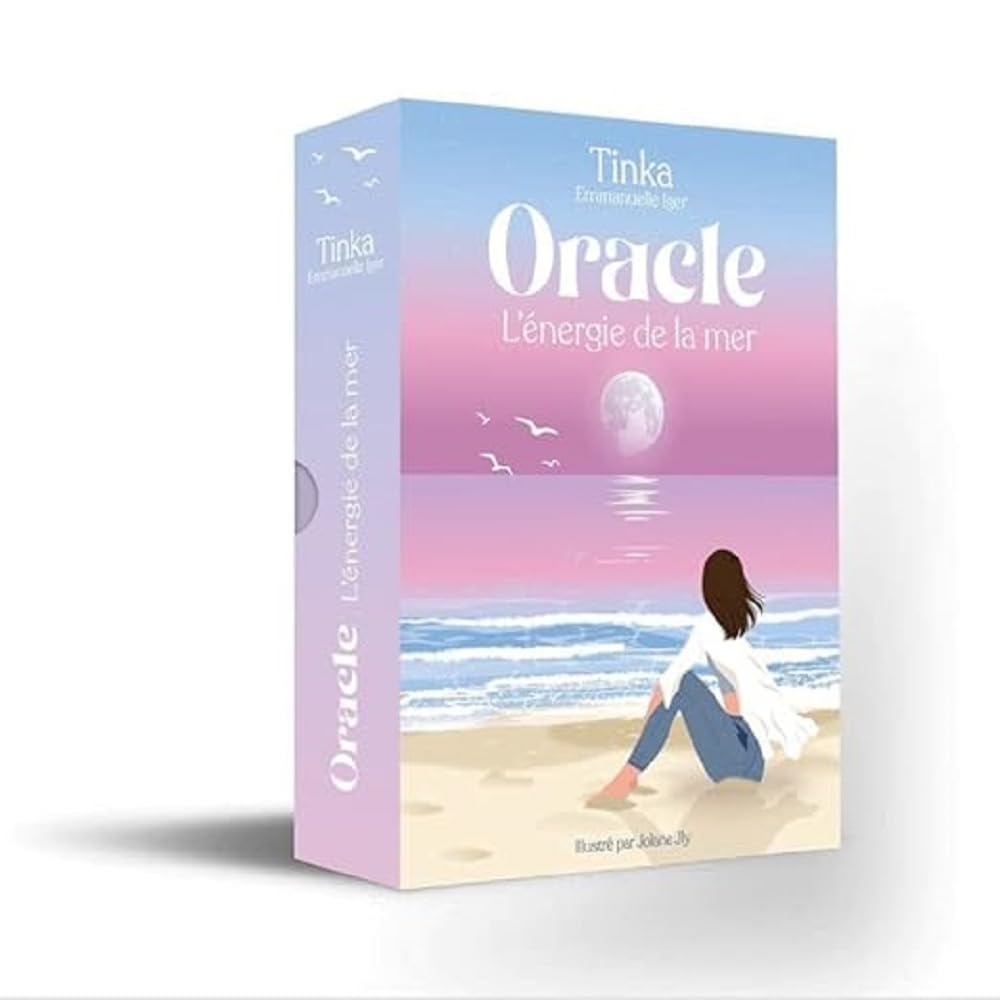 Tinka – Oracle – L'énergie de la mer – Oracle pour adolescents et jeunes adultes avec 50 cartes, une pochette et un livret – À partir de 14 ans - © 2026 Le Grimoire Ancien