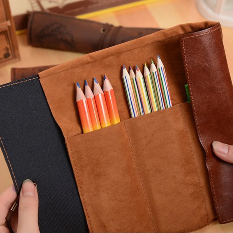 Trousse façon cuir - forme originale - Le Grimoire Ancien